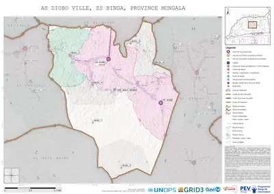 Microplanning: Diobo-Ville, Binga, Lisala, Mongala, COD (2025)