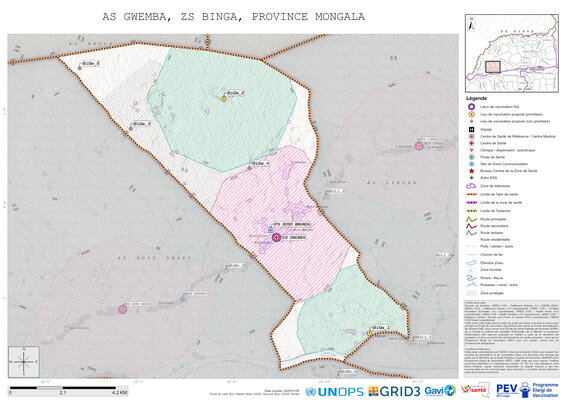Microplanning: Gwemba, Binga, Lisala, Mongala, COD (2025)