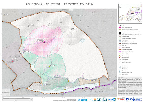 Microplanning: Libona, Binga, Lisala, Mongala, COD (2025)
