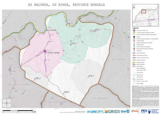 Microplanning: Malunza, Binga, Lisala, Mongala, COD (2025)