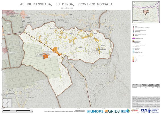 Comprehensive Dtp1: R8-Kinshasa, Binga, Lisala, Mongala, COD (2025)