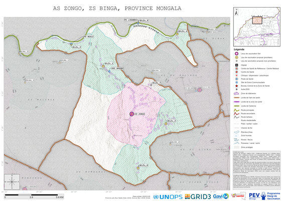 Microplanning: Zongo, Binga, Lisala, Mongala, COD (2025)