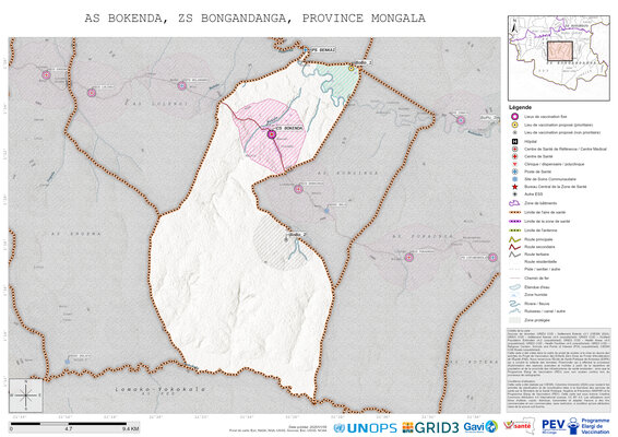 Microplanning: Bokenda, Bongandanga, Lisala, Mongala, COD (2025)