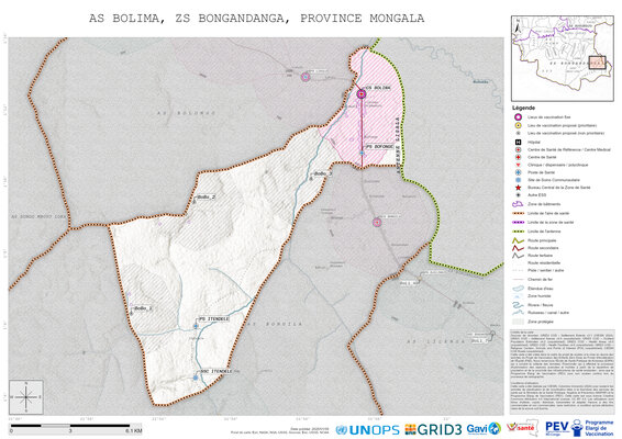 Microplanning: Bolima, Bongandanga, Lisala, Mongala, COD (2025)