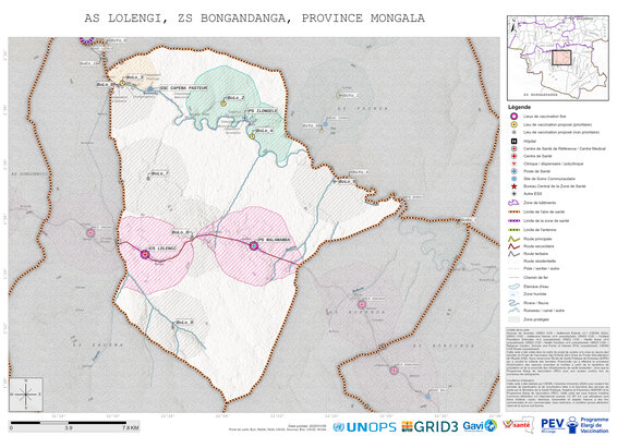 Microplanning: Lolengi, Bongandanga, Lisala, Mongala, COD (2025)
