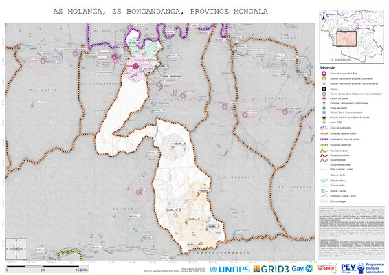 Microplanning: Molanga, Bongandanga, Lisala, Mongala, COD (2025)
