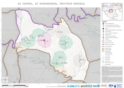Microplanning: Yaonda, Bongandanga, Lisala, Mongala, COD (2025)