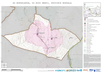 Microplanning: Monzelenge, Boso-Manzi, Lisala, Mongala, COD (2025)
