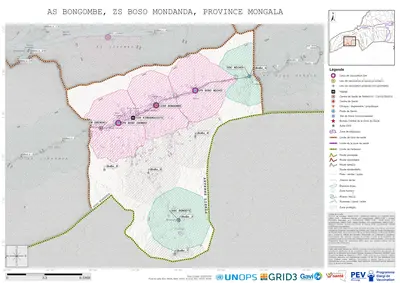 Microplanning: Bongombe, Boso-Mondanda, Lisala, Mongala, COD (2025)