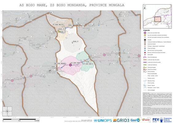 Microplanning: Boso-Mane, Boso-Mondanda, Lisala, Mongala, COD (2025)