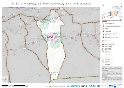 Microplanning: Boso-Mogbula, Boso-Mondanda, Lisala, Mongala, COD (2025)