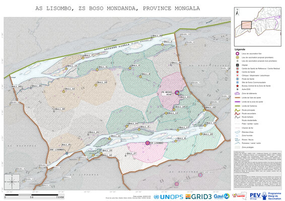 Microplanning: Lisombo, Boso-Mondanda, Lisala, Mongala, COD (2025)