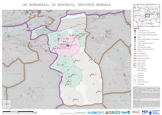 Microplanning: Bobangala, Bosondjo, Lisala, Mongala, COD (2025)