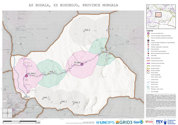Microplanning: Bodala, Bosondjo, Lisala, Mongala, COD (2025)