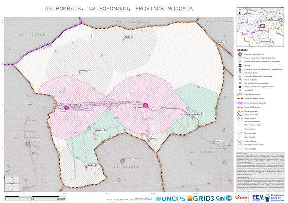 Microplanning: Bombele, Bosondjo, Lisala, Mongala, COD (2025)