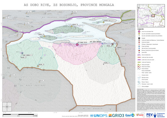 Microplanning: Dobo-Rive, Bosondjo, Lisala, Mongala, COD (2025)