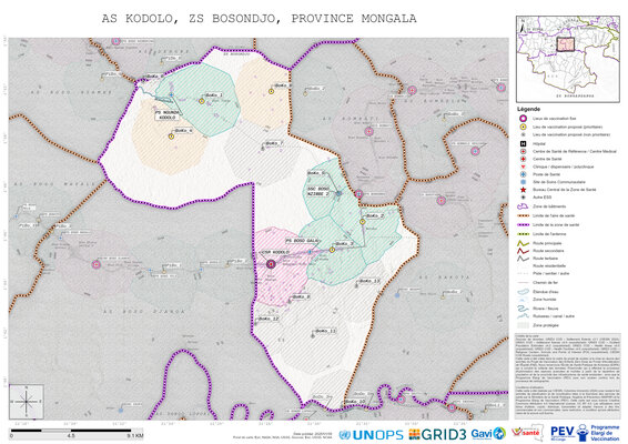 Microplanning: Kodolo, Bosondjo, Lisala, Mongala, COD (2025)