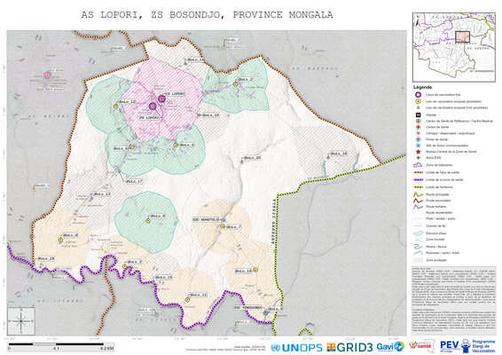 Microplanning: Lopori, Bosondjo, Lisala, Mongala, COD (2025)