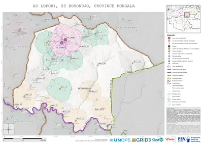 Microplanning: Lopori, Bosondjo, Lisala, Mongala, COD (2025)