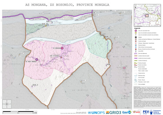Microplanning: Mongana, Bosondjo, Lisala, Mongala, COD (2025)
