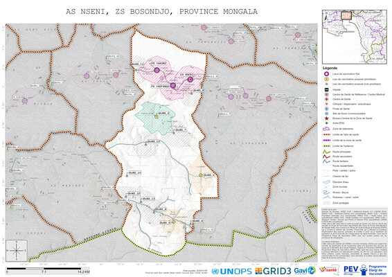 Microplanning: Nseni, Bosondjo, Lisala, Mongala, COD (2025)