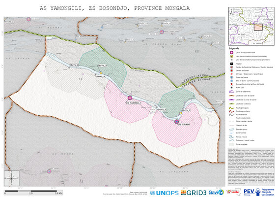 Microplanning: Yamongili, Bosondjo, Lisala, Mongala, COD (2025)