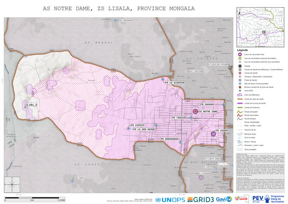Microplanning: Notre-Dame, Lisala, Lisala, Mongala, COD (2025)