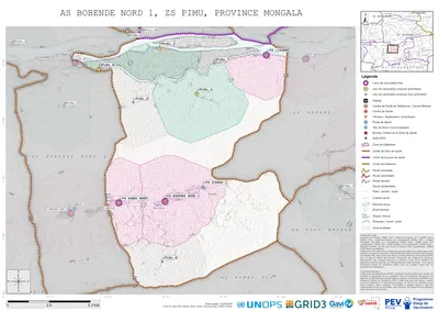 Microplanning: Bobende-Nord-1, Pimu, Lisala, Mongala, COD (2025)