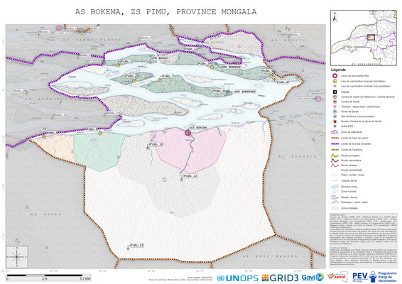 Microplanning: Bokema, Pimu, Lisala, Mongala, COD (2025)