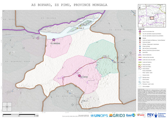 Microplanning: Bopako, Pimu, Lisala, Mongala, COD (2025)