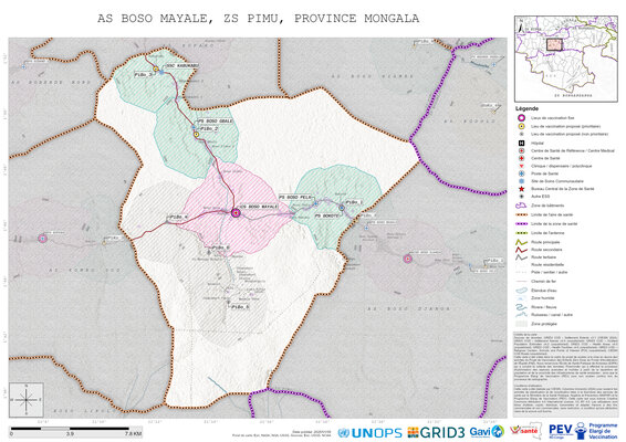 Microplanning: Boso-Mayale, Pimu, Lisala, Mongala, COD (2025)
