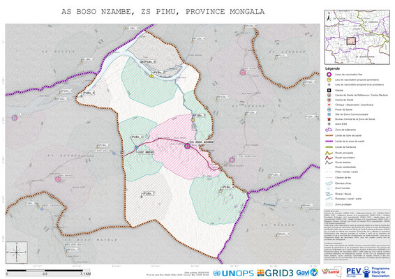 Microplanning: Boso-Nzambe, Pimu, Lisala, Mongala, COD (2025)