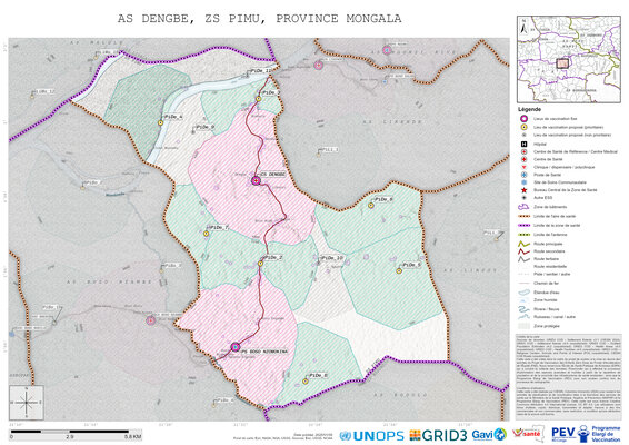 Microplanning: Dengbe, Pimu, Lisala, Mongala, COD (2025)