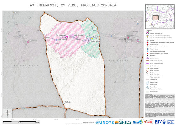 Microplanning: Embemanzi, Pimu, Lisala, Mongala, COD (2025)
