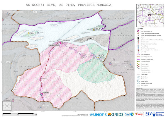 Microplanning: Ngonzi-Rive, Pimu, Lisala, Mongala, COD (2025)