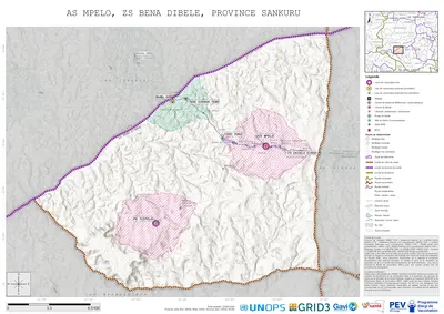 Microplanning: Mpelo, Bena-Dibele, Lodja, Sankuru, COD (2024)