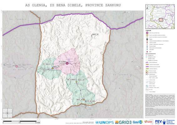 Microplanning: Olenga, Bena-Dibele, Lodja, Sankuru, COD (2024)
