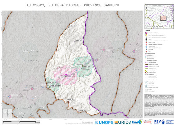Microplanning: Ototo, Bena-Dibele, Lodja, Sankuru, COD (2024)