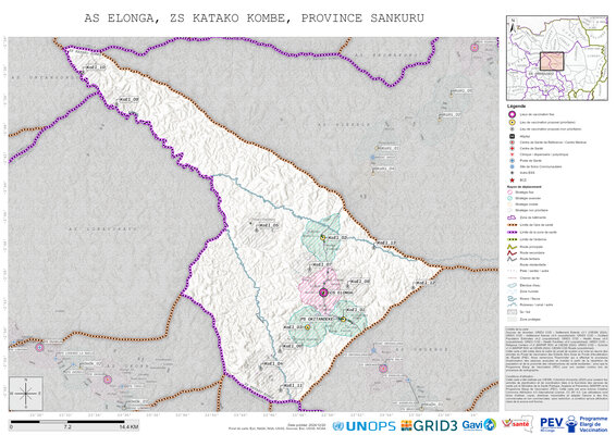 Microplanning: Elonga, Katako-Kombe, Lodja, Sankuru, COD (2024)