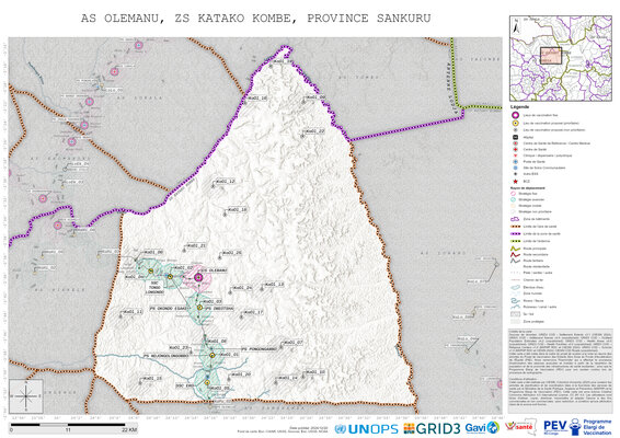 Microplanning: Olemanu, Katako-Kombe, Lodja, Sankuru, COD (2024)
