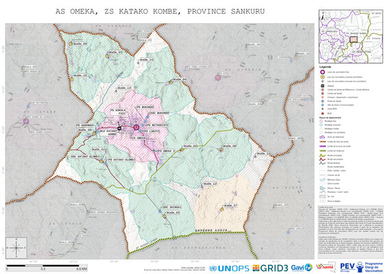 Microplanning: Omeka, Katako-Kombe, Lodja, Sankuru, COD (2024)