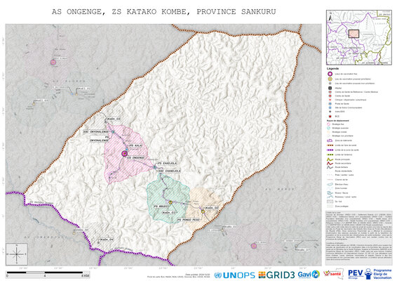 Microplanning: Ongenge, Katako-Kombe, Lodja, Sankuru, COD (2024)