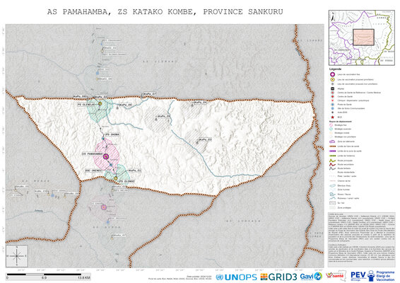 Microplanning: Pamahamba, Katako-Kombe, Lodja, Sankuru, COD (2024)