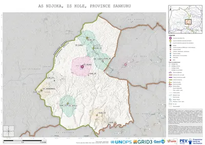 Microplanning: Ndjoka, Kole, Lodja, Sankuru, COD (2024)