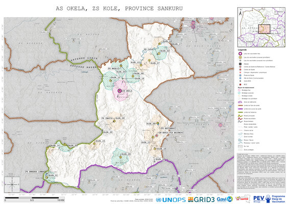 Microplanning: Okela, Kole, Lodja, Sankuru, COD (2024)