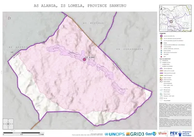 Microplanning: Alanga, Lomela, Lodja, Sankuru, COD (2024)