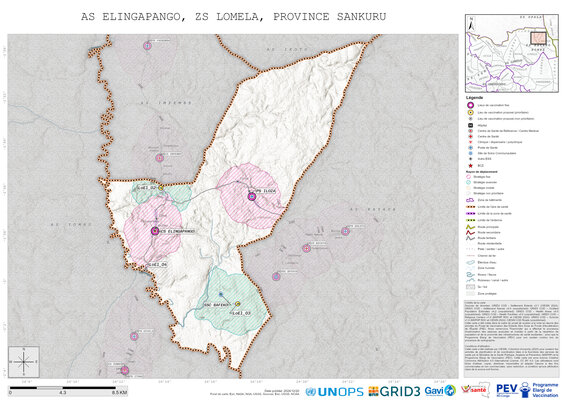 Microplanning: Elingapango, Lomela, Lodja, Sankuru, COD (2024)