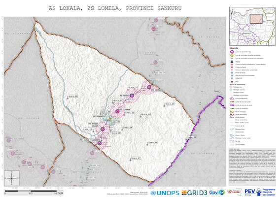 Microplanning: Lokala, Lomela, Lodja, Sankuru, COD (2024)