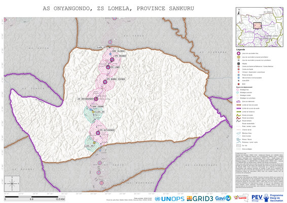 Microplanning: Onyangondo, Lomela, Lodja, Sankuru, COD (2024)