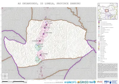 Microplanning: Onyangondo, Lomela, Lodja, Sankuru, COD (2024)